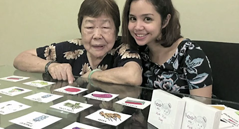 I MADE A CARD GAME FOR SENIORS